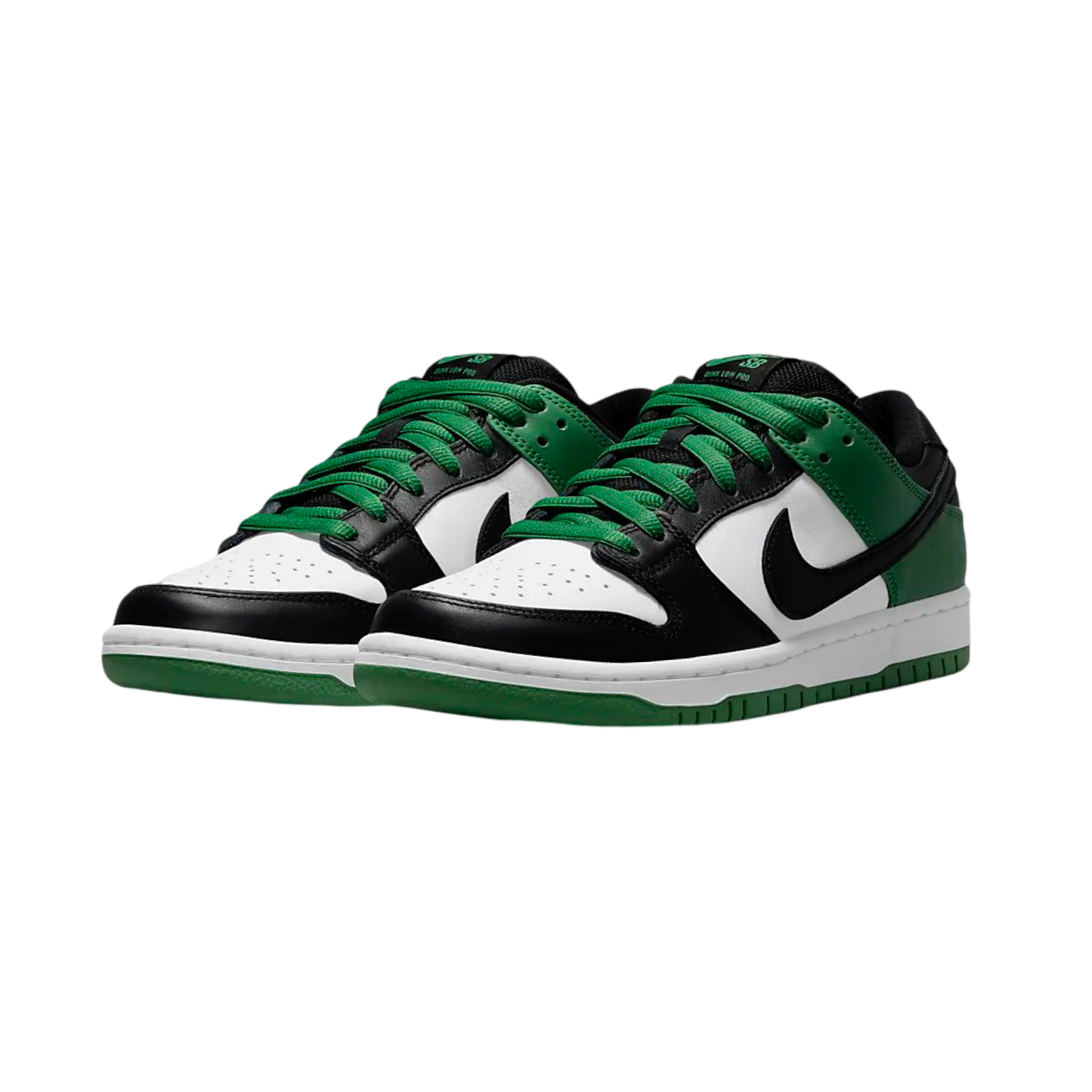 Nike SB Dunk Low Pro Classic Green Black White