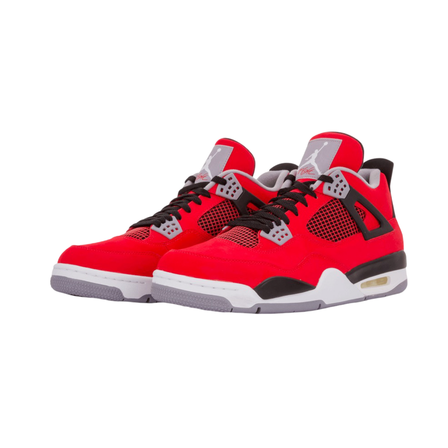 Air Jordan 4 Retro Toro Fire Red White Black Cement Grey