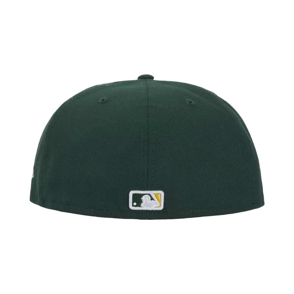 Supreme x New Era 5950 Oakland A's Athletics Caps FW25 Green White