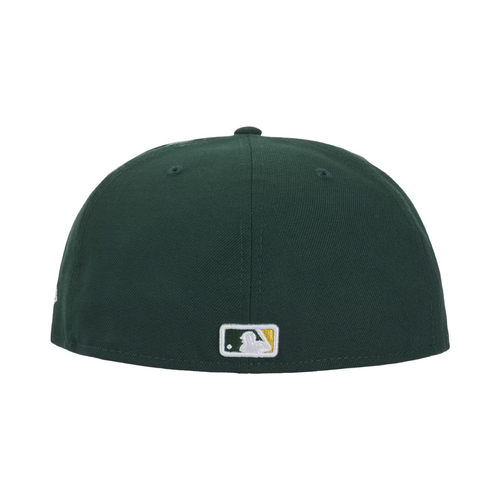 Supreme x New Era 5950 Oakland A's Athletics Caps FW25 Green White