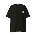 Comme Des Garcons Triple Logo Tee Black