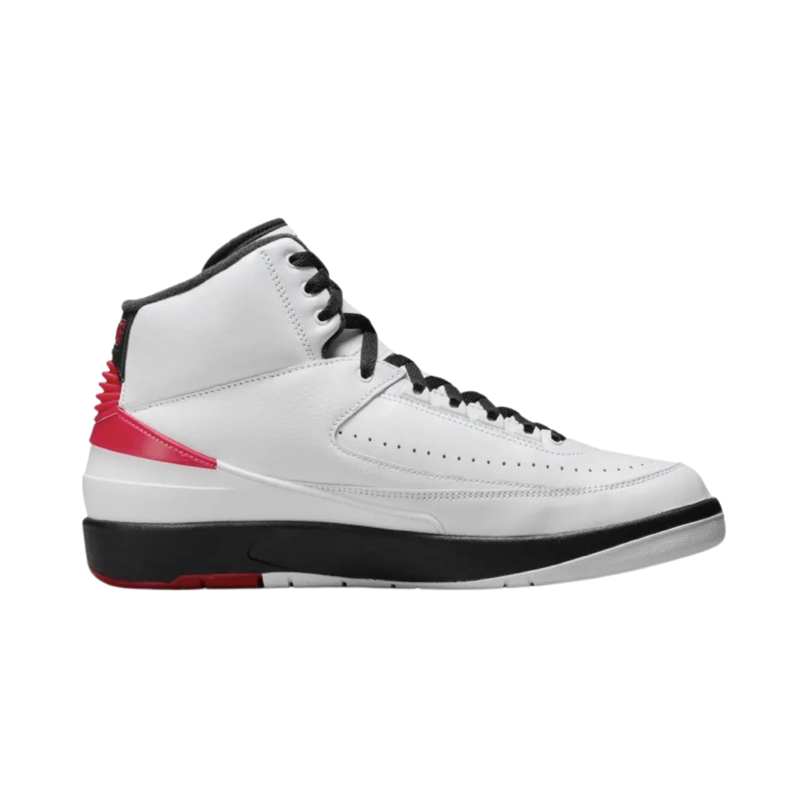 Air Jordan 2 White Varsity Red Black