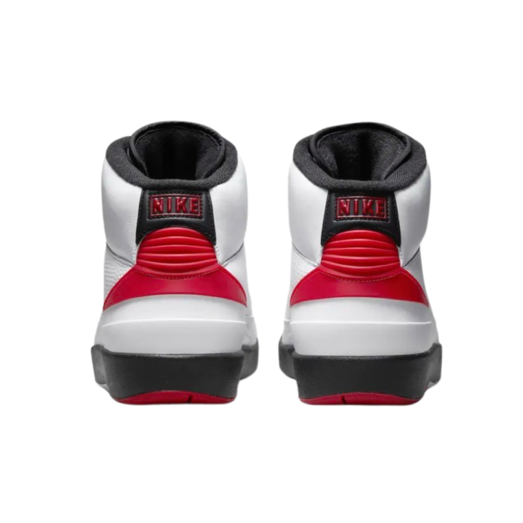 Air Jordan 2 White Varsity Red Black