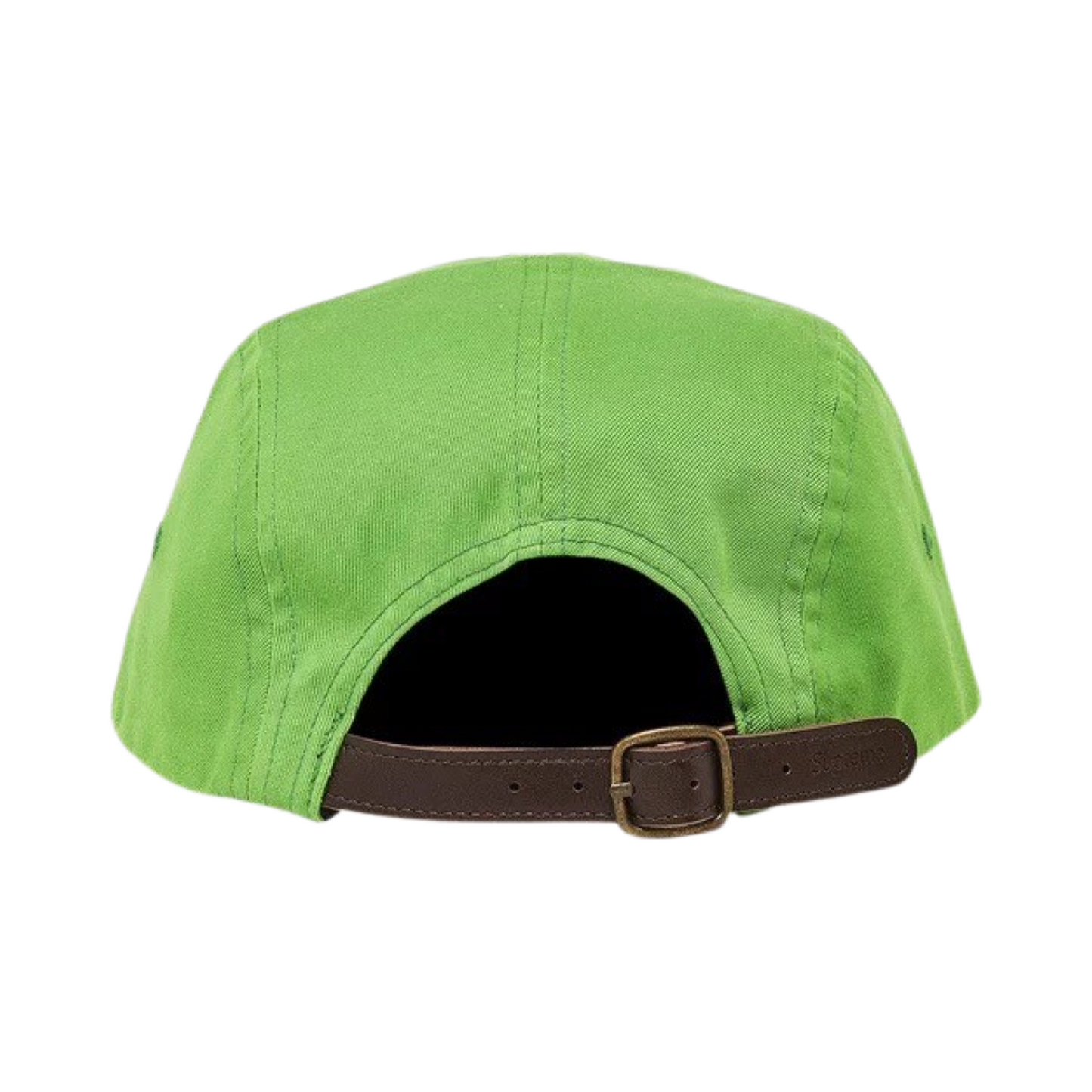 Supreme Washed Chino Twill Camp Cap Green