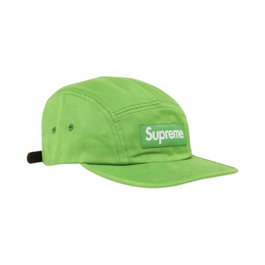 Supreme Washed Chino Twill Camp Cap Green