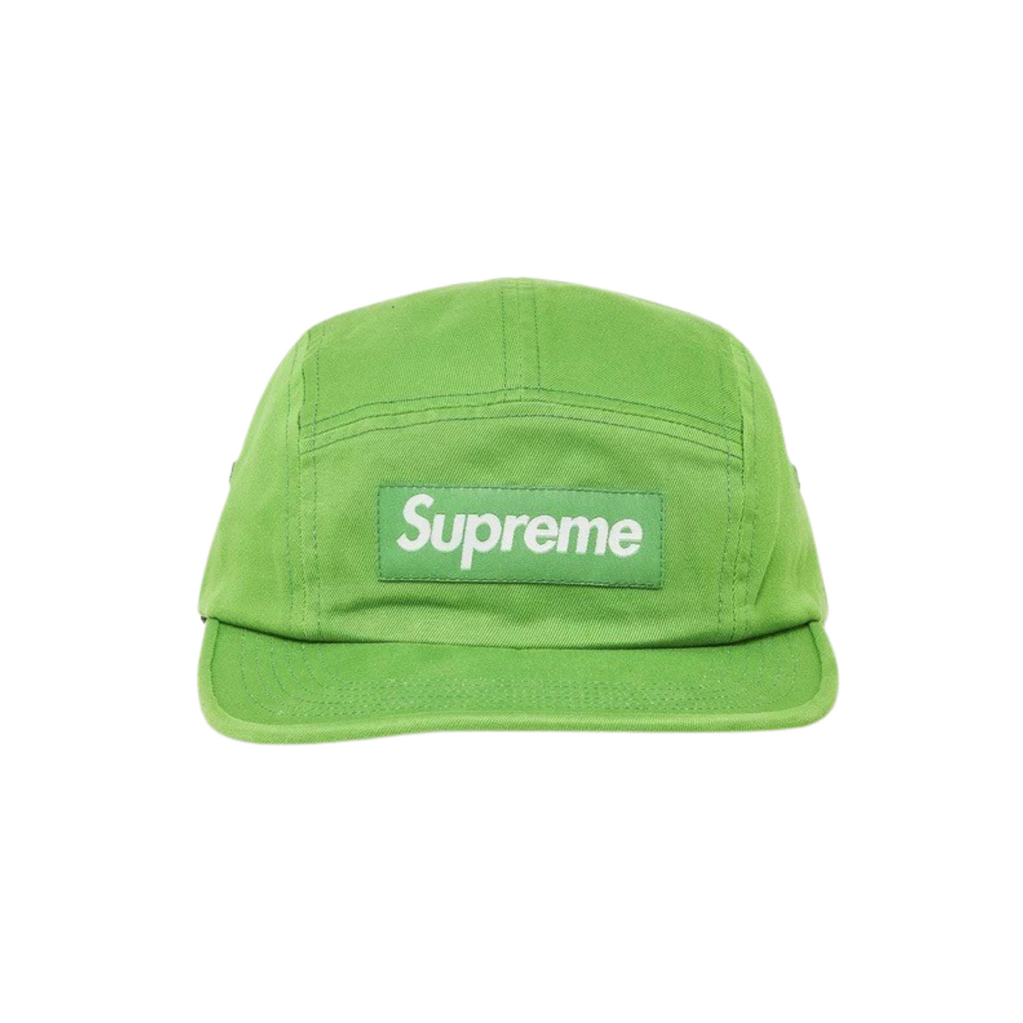 Supreme Washed Chino Twill Camp Cap Green