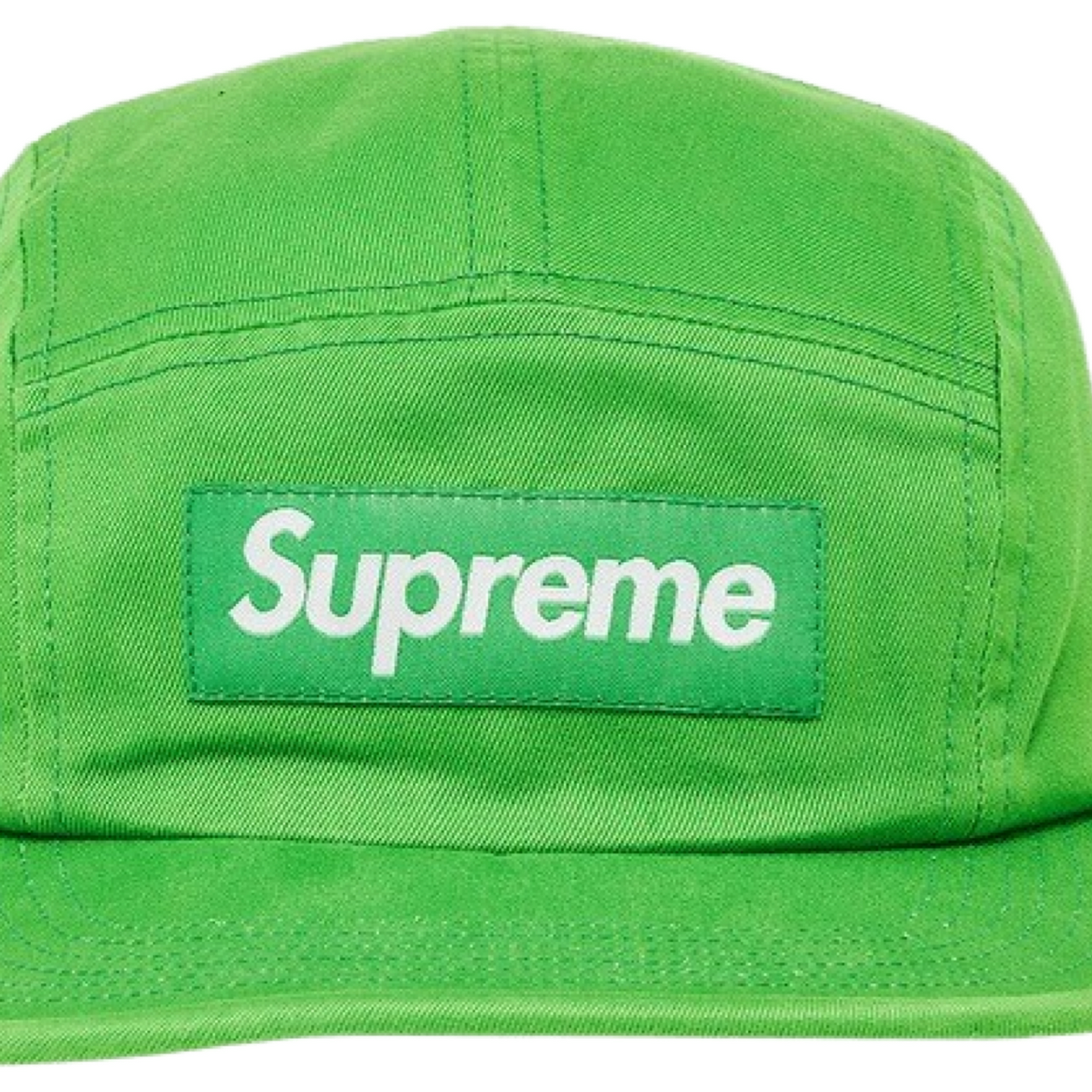 Supreme Washed Chino Twill Camp Cap Green