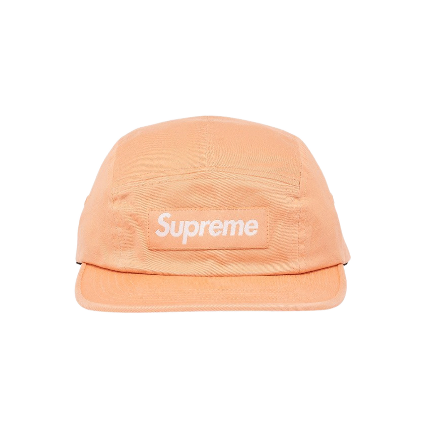 Supreme Washed Chino Twill Camp Cap Peach