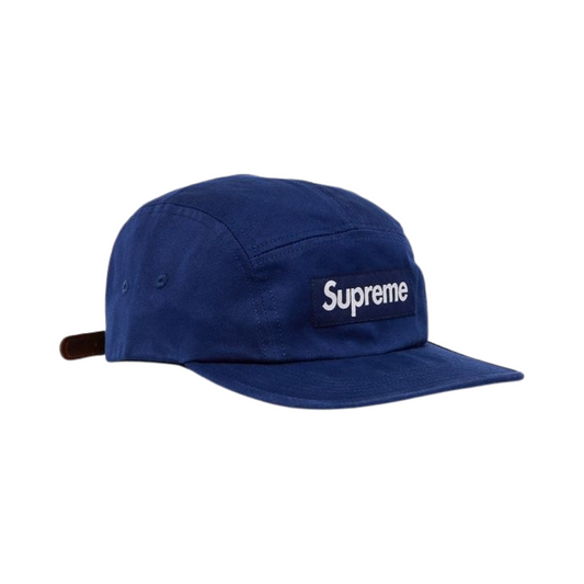 Supreme Washed Chino Twill Camp Cap Navy