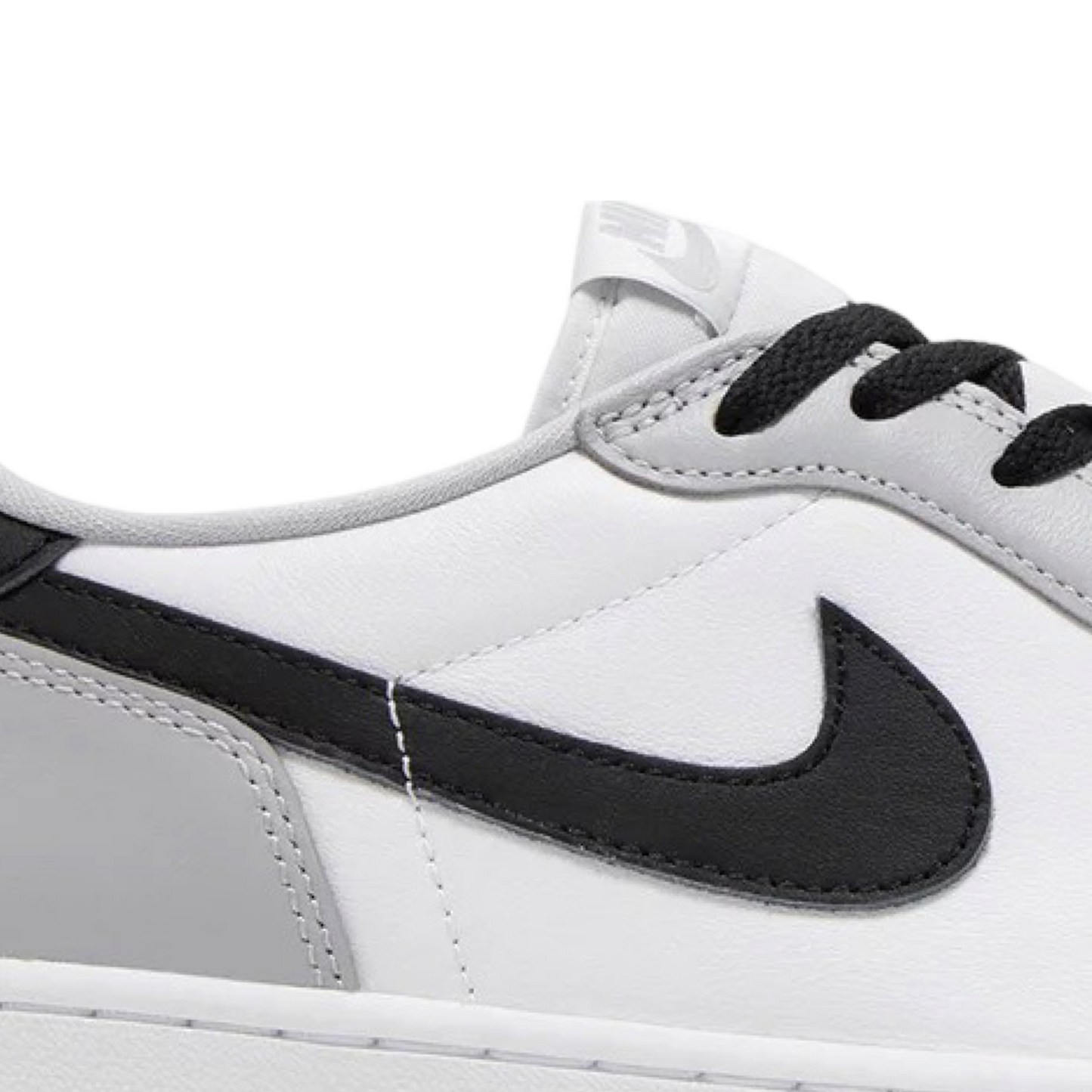 Air Jordan 1 Low OG Barons White Black Wolf Grey