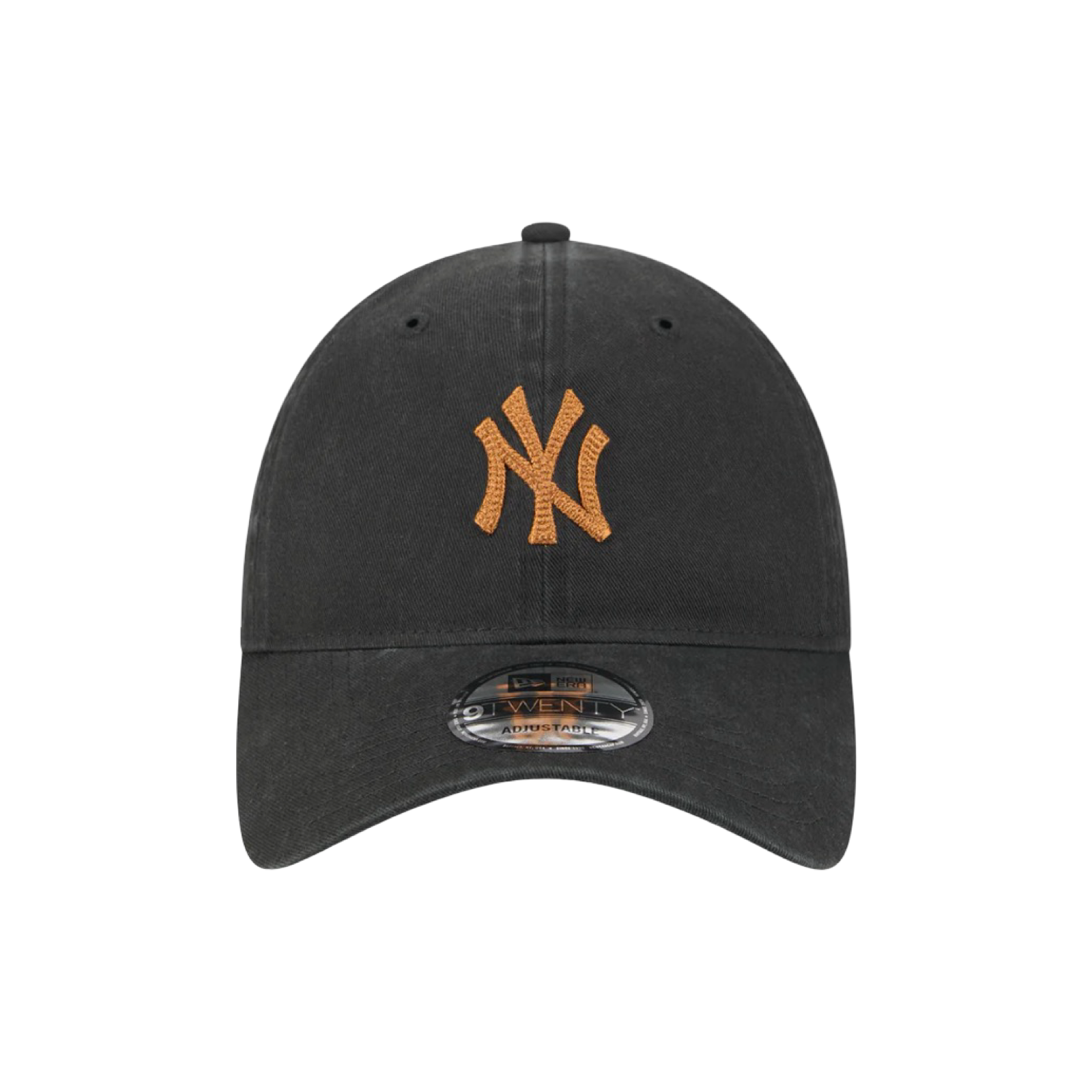New Era 920 Pre Curved Washed Earthtones New York Yankees Black Brown Cap