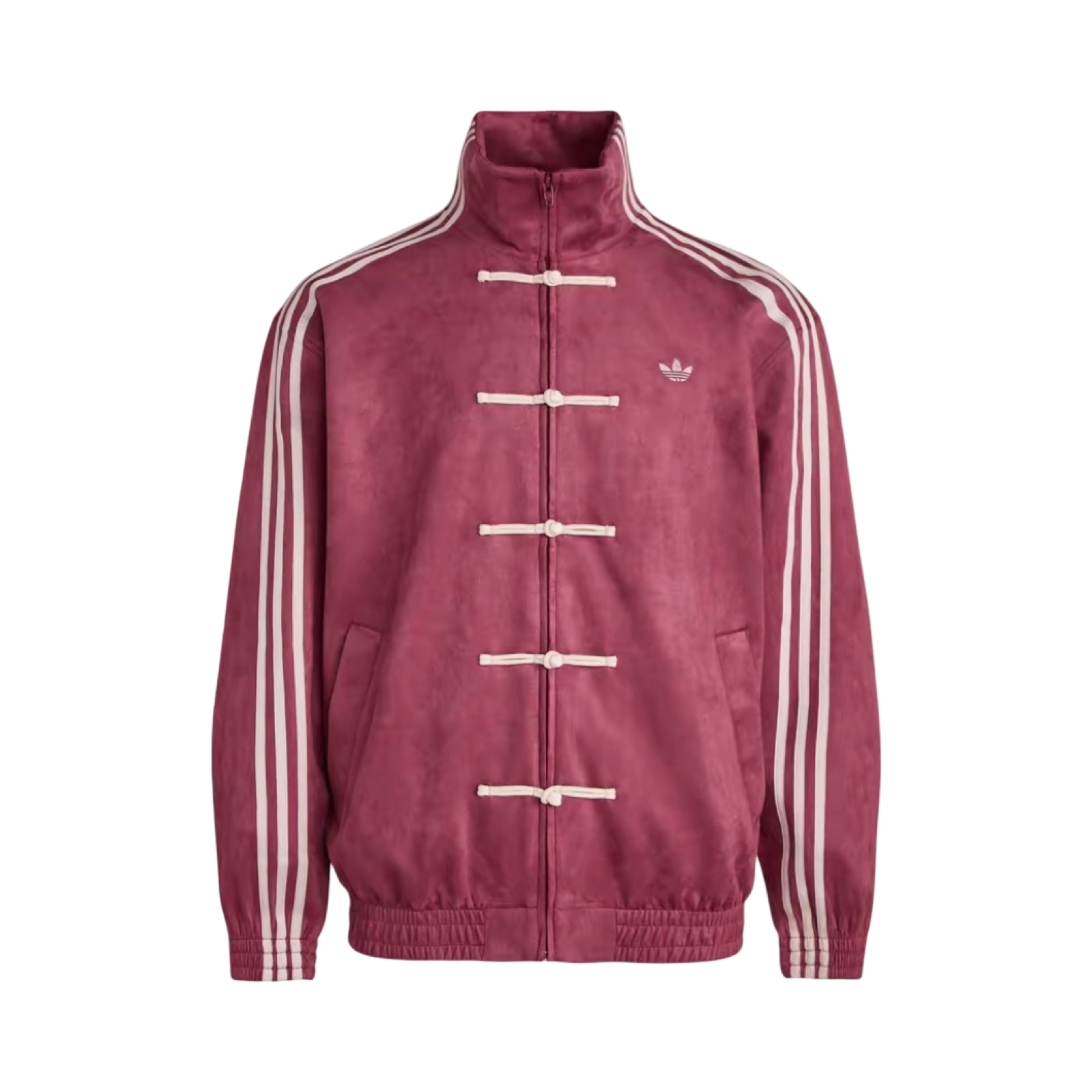 Adidas CTT Chinese Track Top 3.1 Gender Neutral Jacket (Asian Sizing) Collegiate Burgundy
