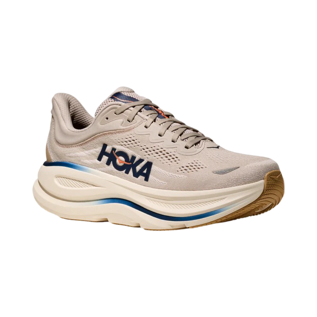 Men's Hoka Bondi 9 2E Width Stucco Grout