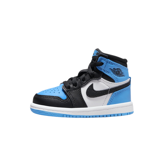 Toddler Air Jordan 1 High (TD) UNC Toe University Blue Black White