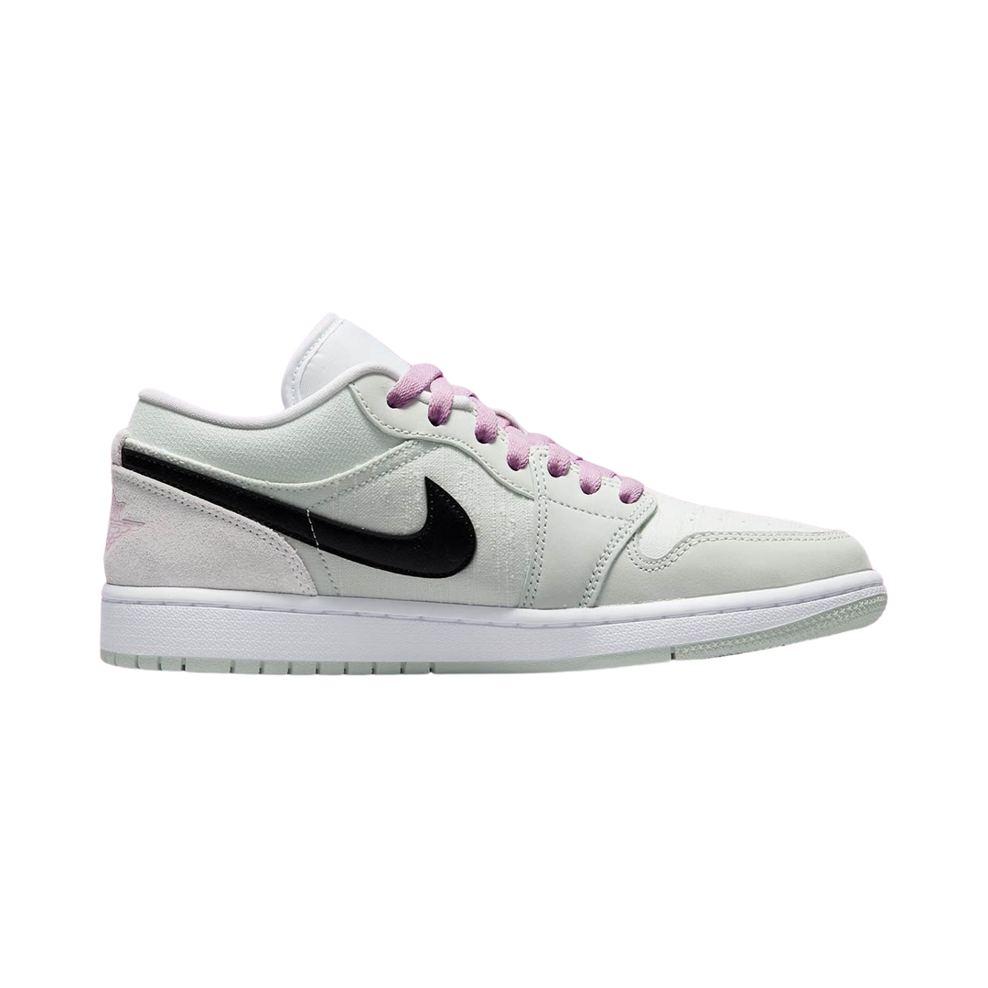 Women's Air Jordan 1 low Barely Green Black