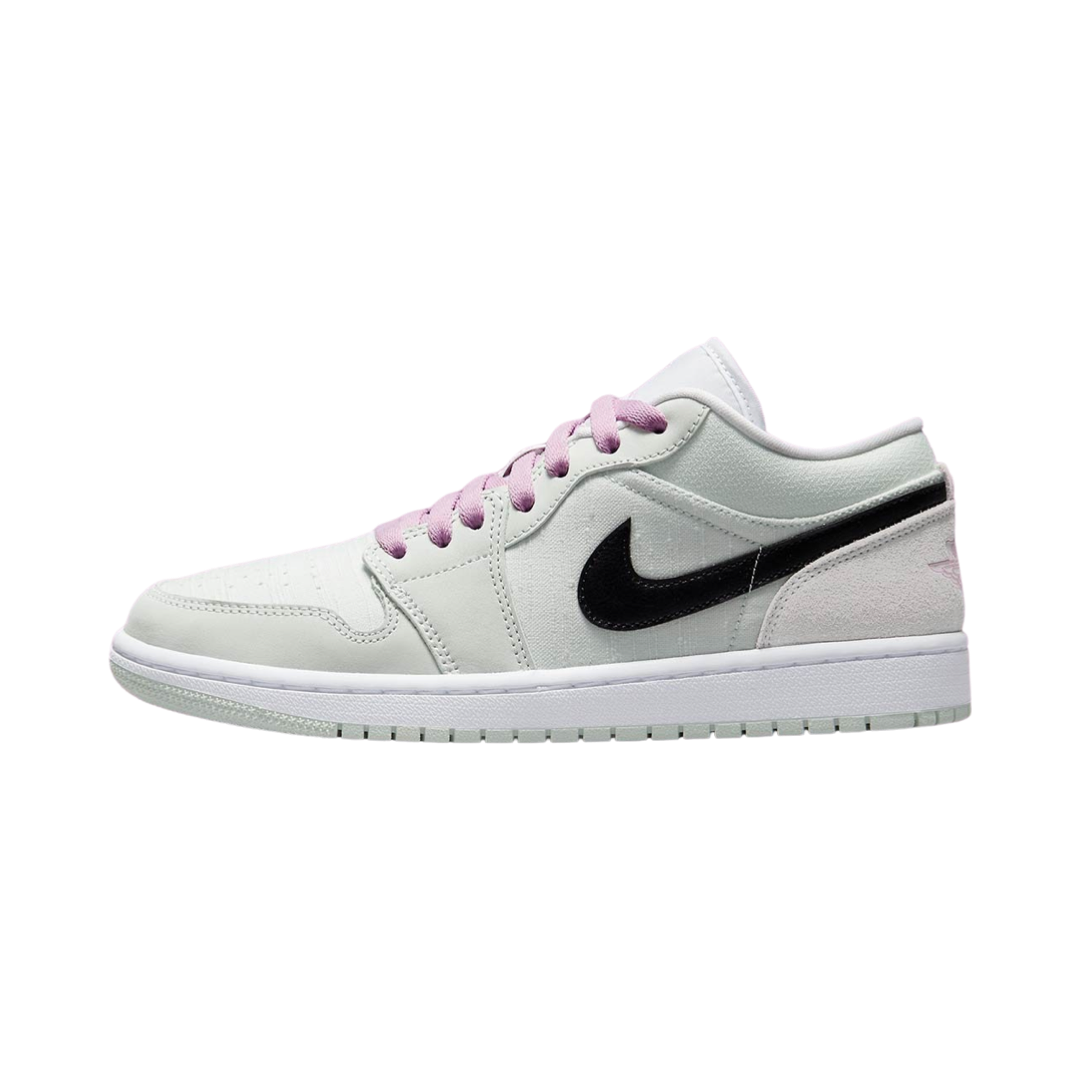 Women's Air Jordan 1 low Barely Green Black