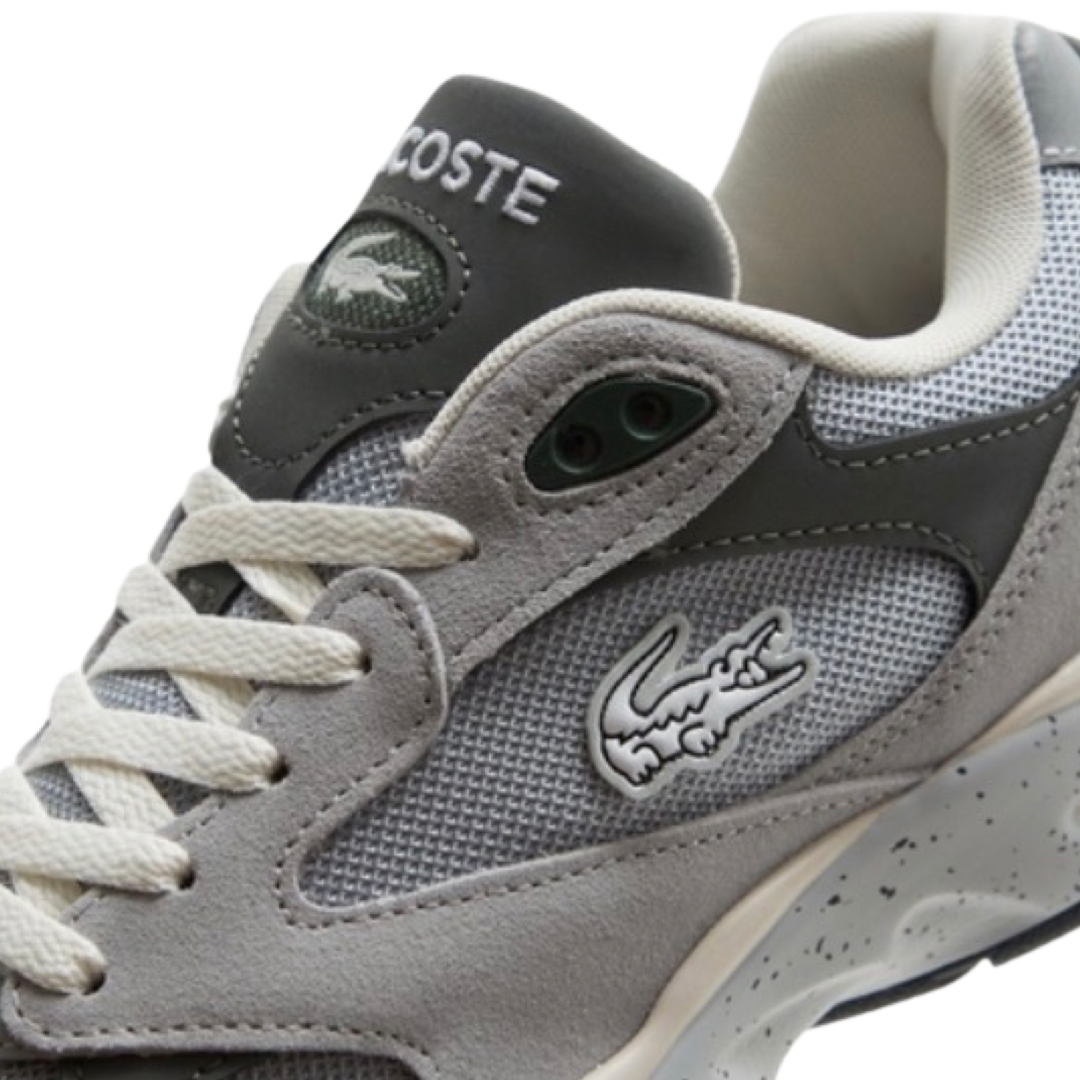 Women's Lacoste Storm 96 Low Vintage Grey Grey White