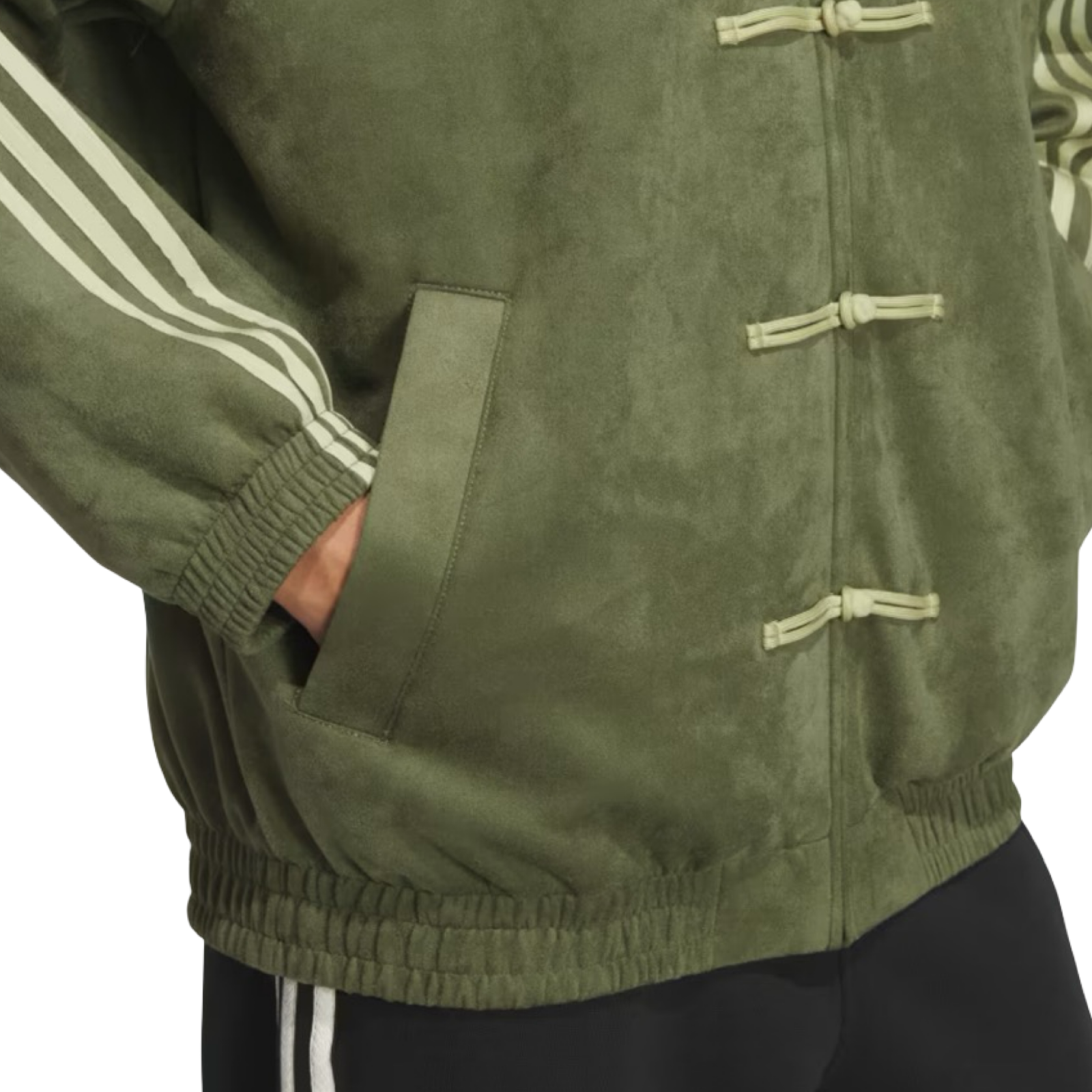 Adidas CTT Chinese Track Top 3.1 Gender Neutral Jacket (Asian Sizing) Collegiate Olive