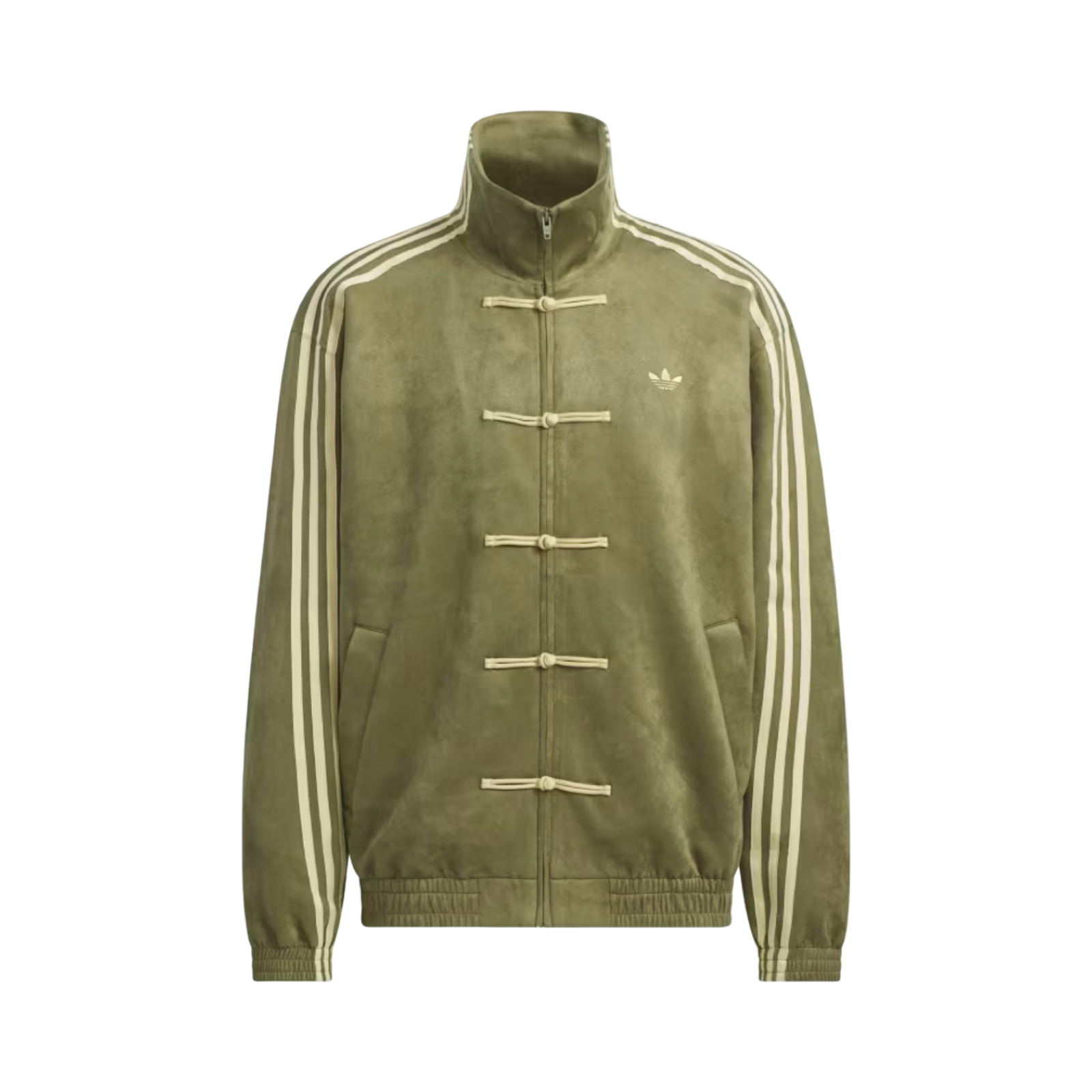Adidas CTT Chinese Track Top 3.1 Gender Neutral Jacket (Asian Sizing) Collegiate Olive