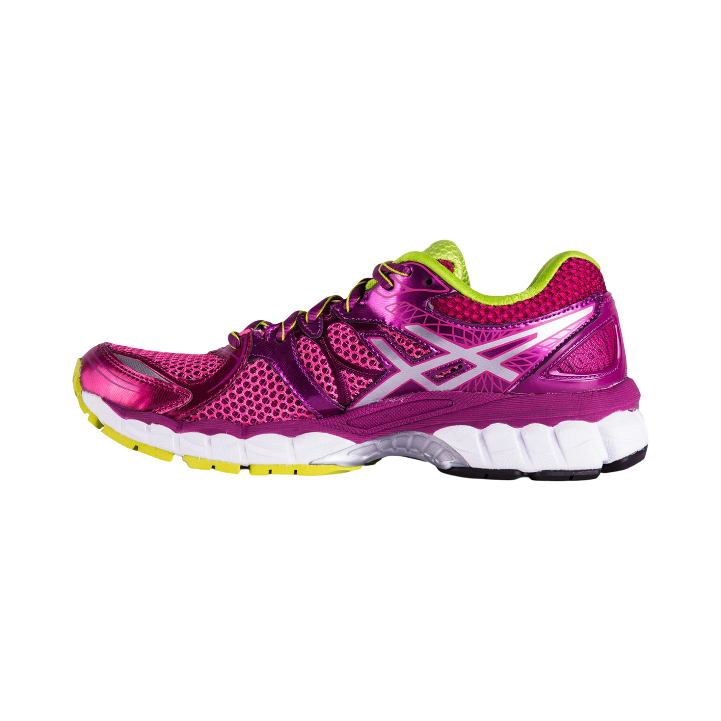 Women's Asics Gel Nimbus 16 Raspberry Lighting Lime