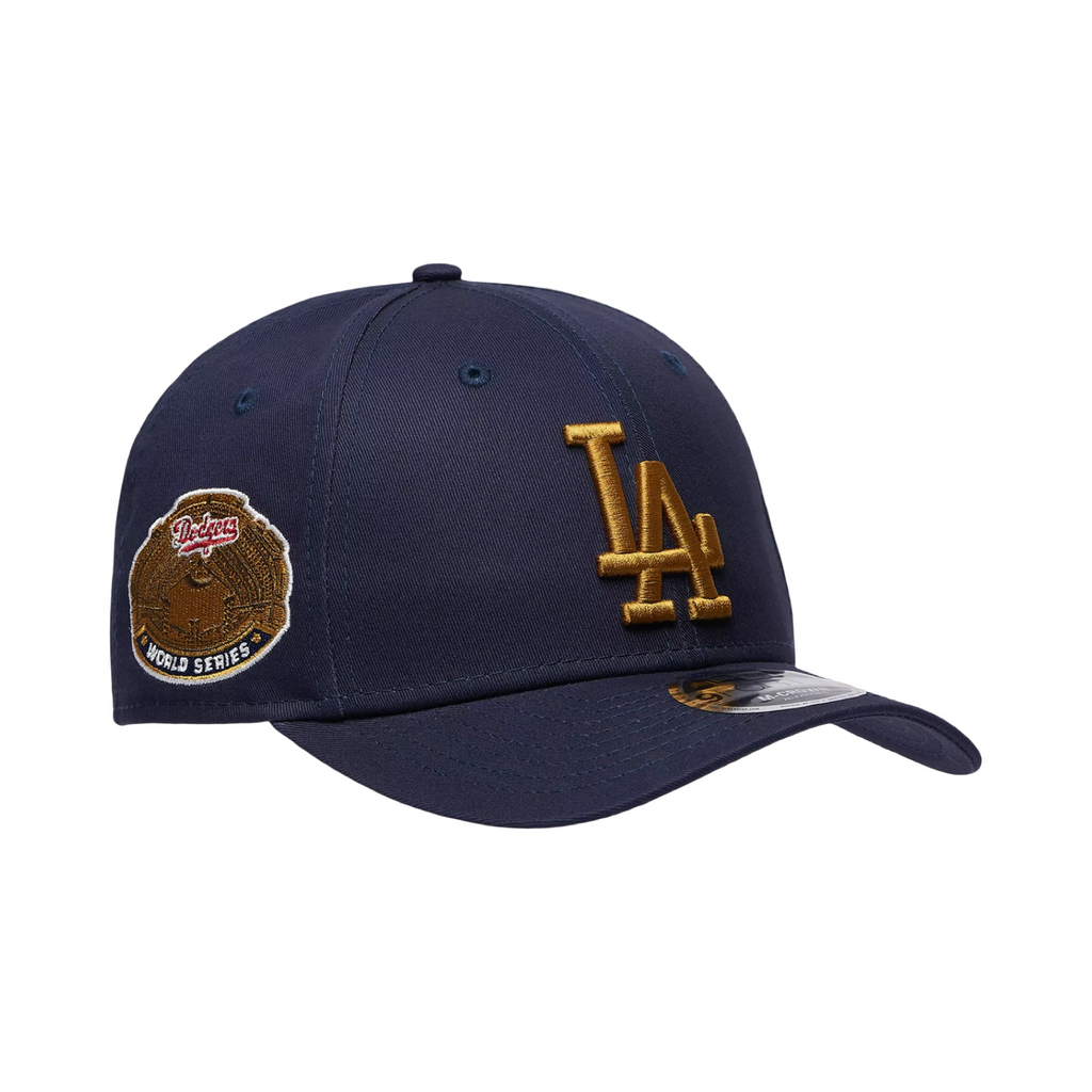 New Era 9Forty A-Frame World Series Los Angelas Navy Gold Snapback Cap