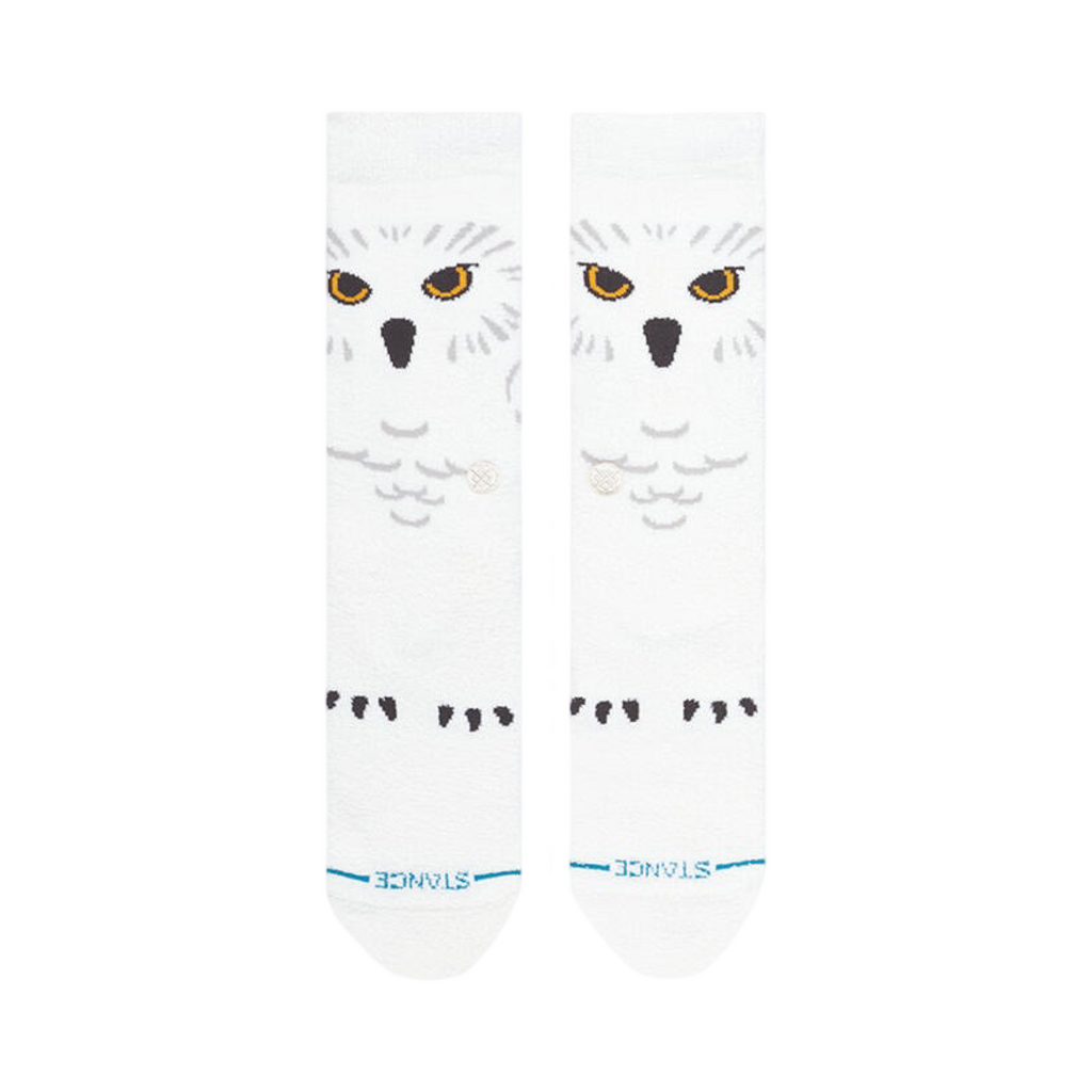 Stance x Harry Porter Hedwig Graphic Print White Crew Socks