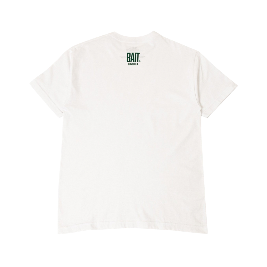 BAIT Hawaii BRAH Tee White Green