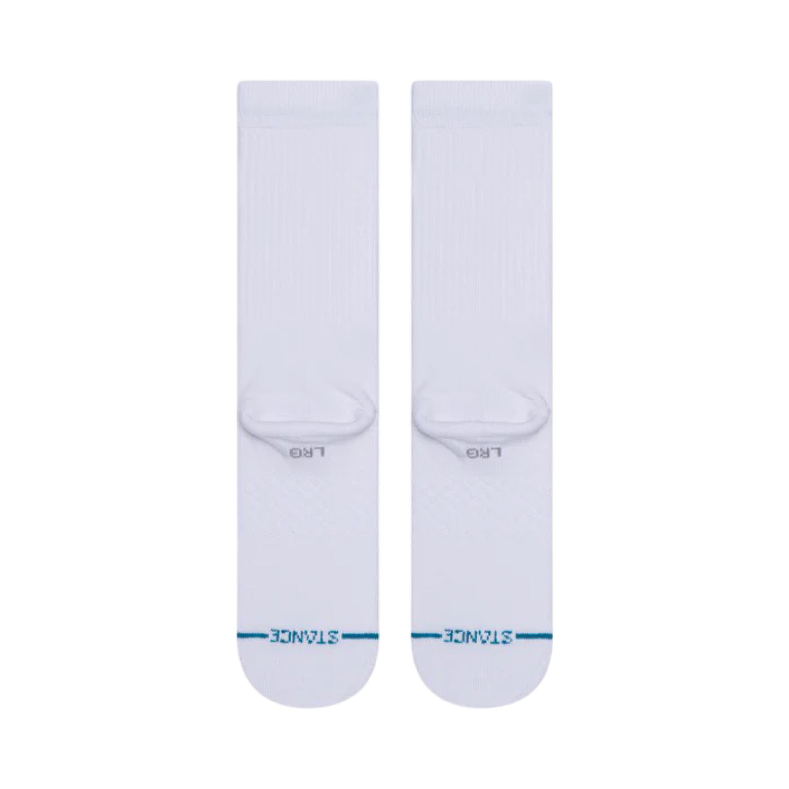 Stance Icon White Black Crew Socks
