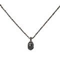 A Bathing Ape x Swarovski x Dover Street Market Special Camo Ape Head Necklace