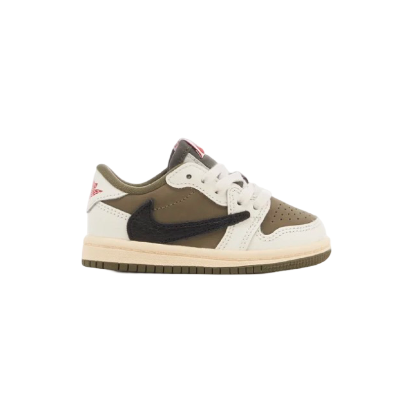 Toddler Air Jordan 1 Retro Low OG SP Travis Scott Medium Olive White Black TD