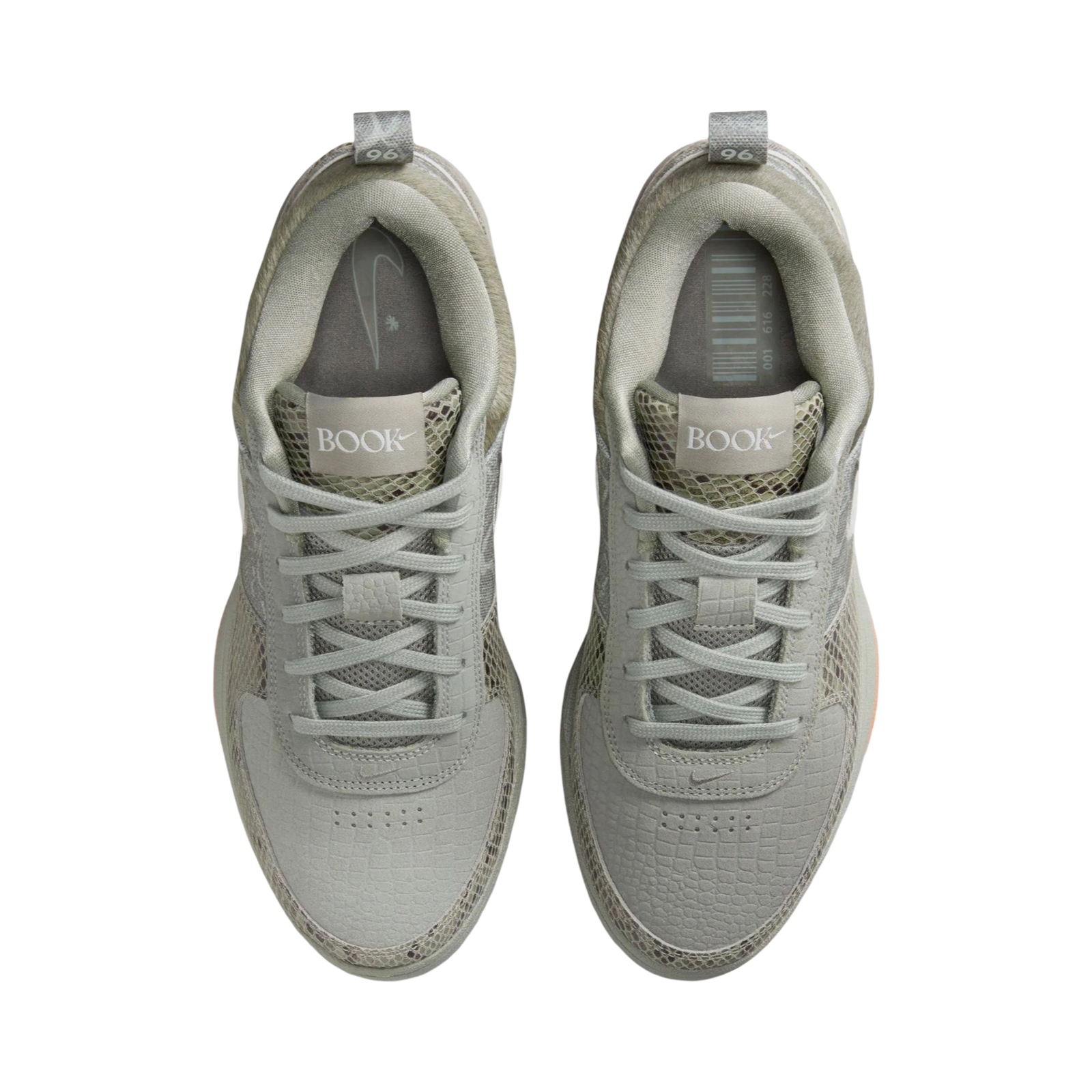Nike Book 1 Premium Hike Dark Stucco Light Silver Clay Orange