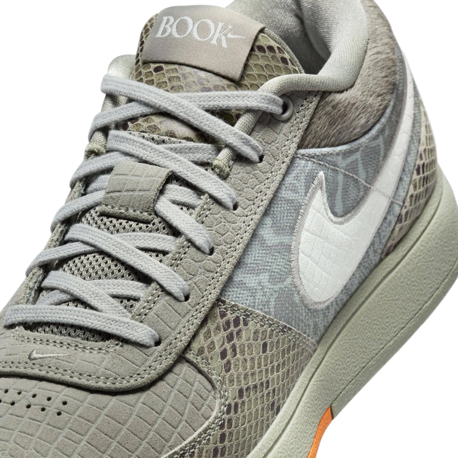 Nike Book 1 Premium Hike Dark Stucco Light Silver Clay Orange