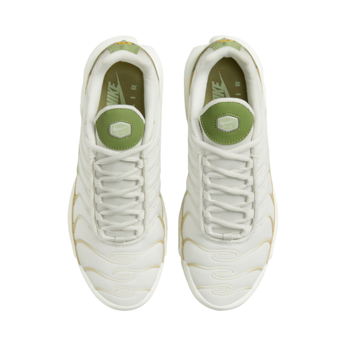 Nike Women's Air Max Plus TN Light Bone Honeydew Alligator