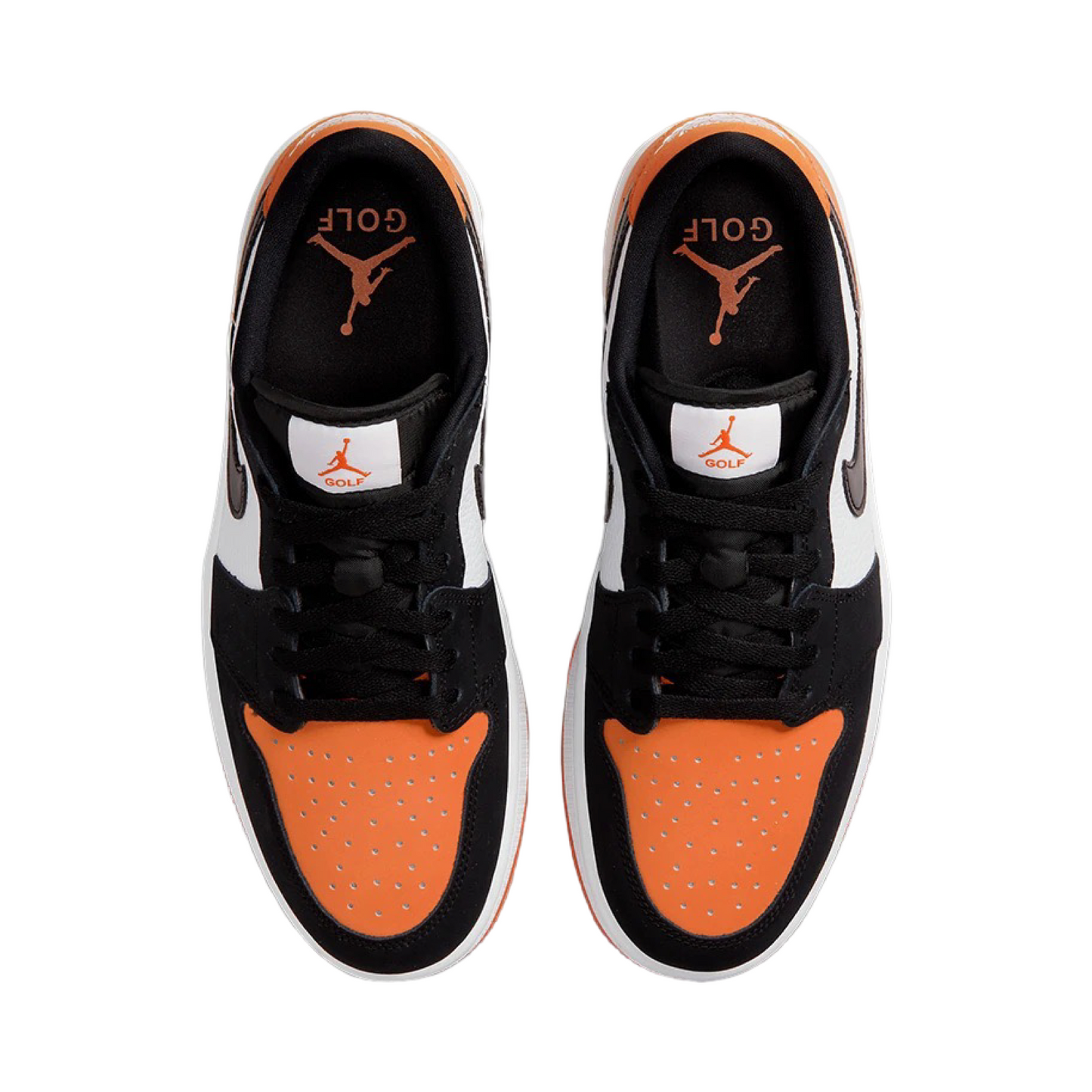 Air Jordan 1 Low OG Golf Shattered Backboard Starfish Black White