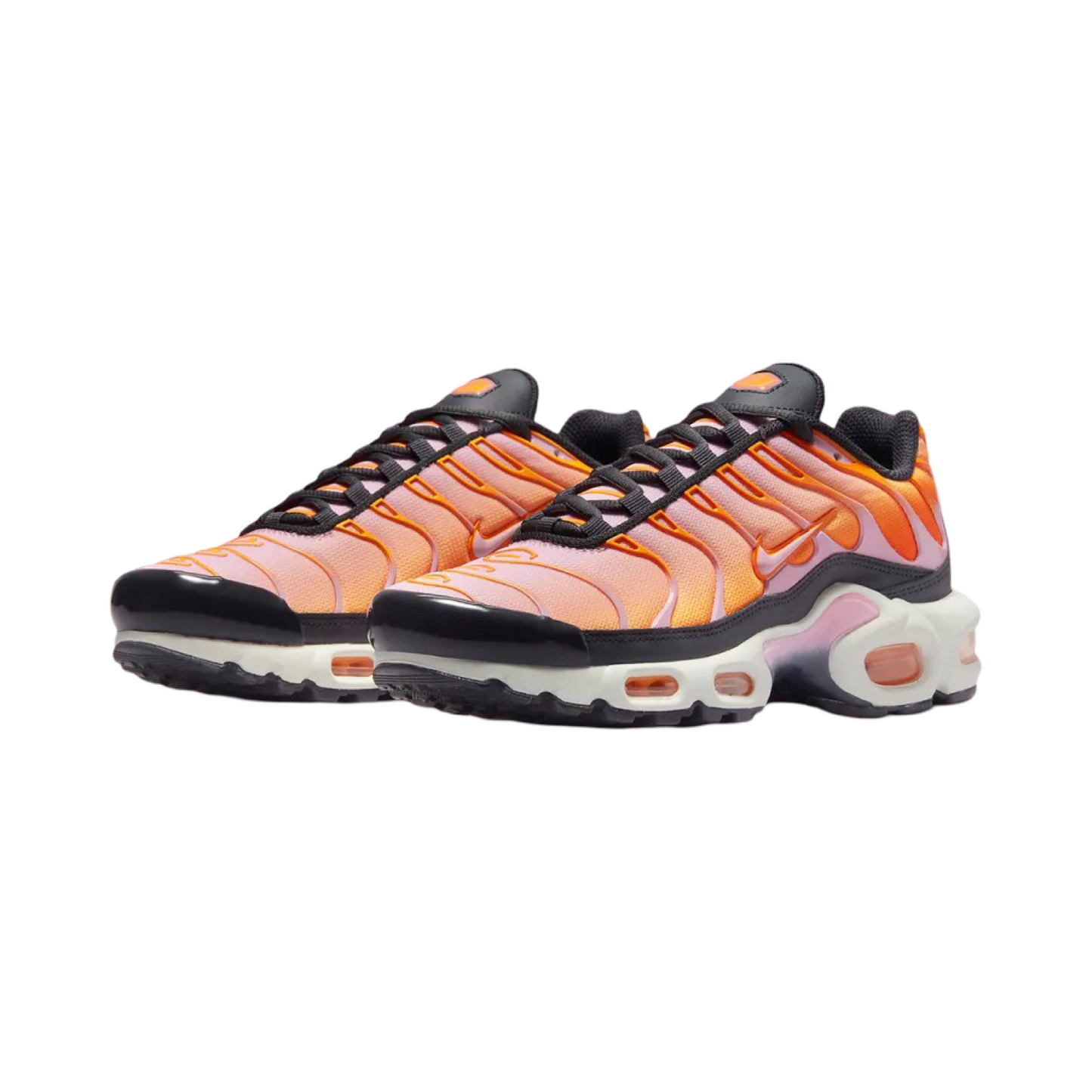 Nike Women's Air Max Plus TN Off Noir Medium Soft Pink Sherbert