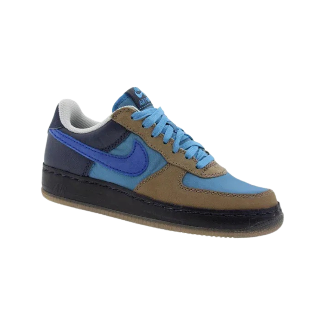 Nike Air Force 1 Low 2006 "Stash" Harbor Blue Sport Royal Soft Grey