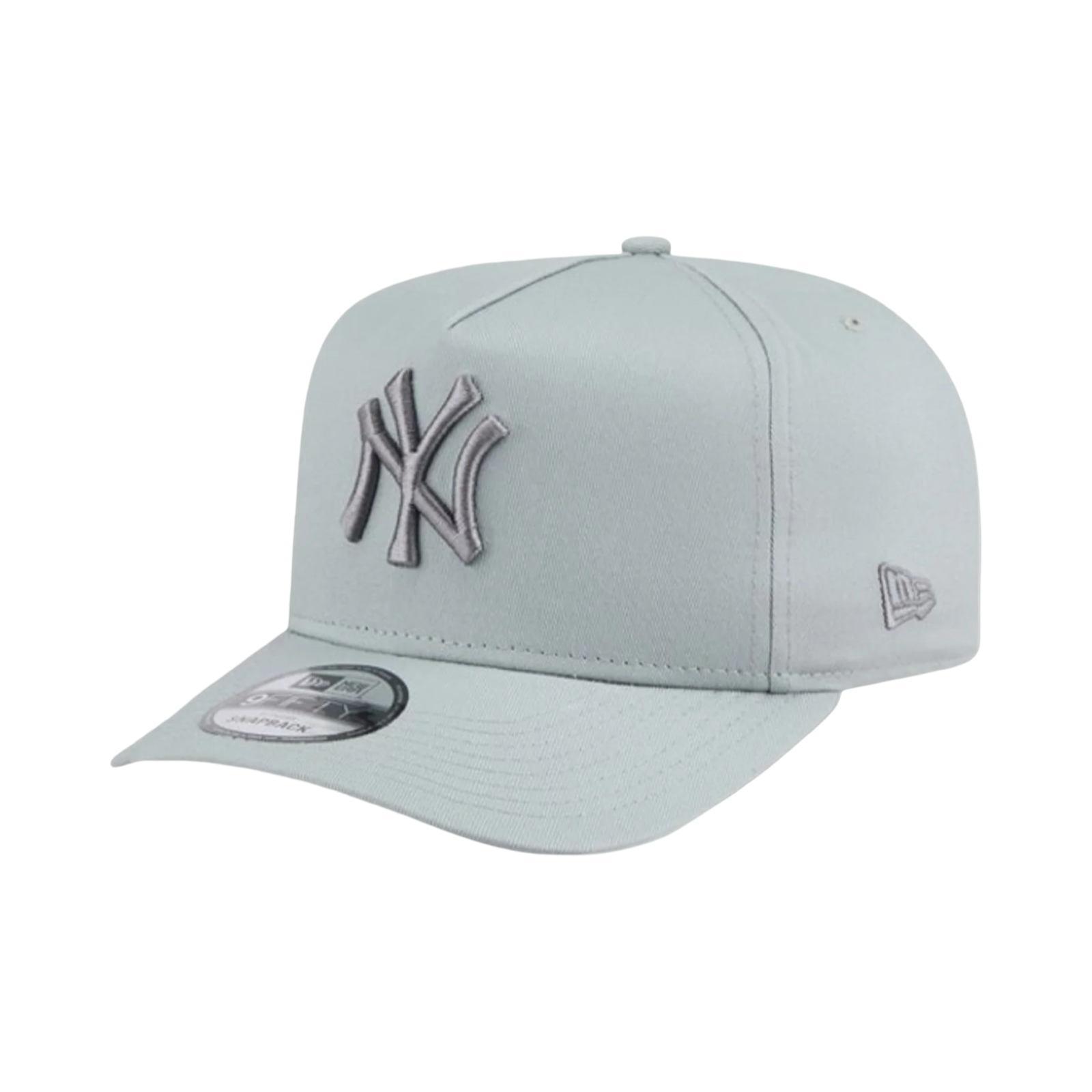 New Era 950 A-Frame Silver Wing Snapback New York Yankees Stone Grey Cap