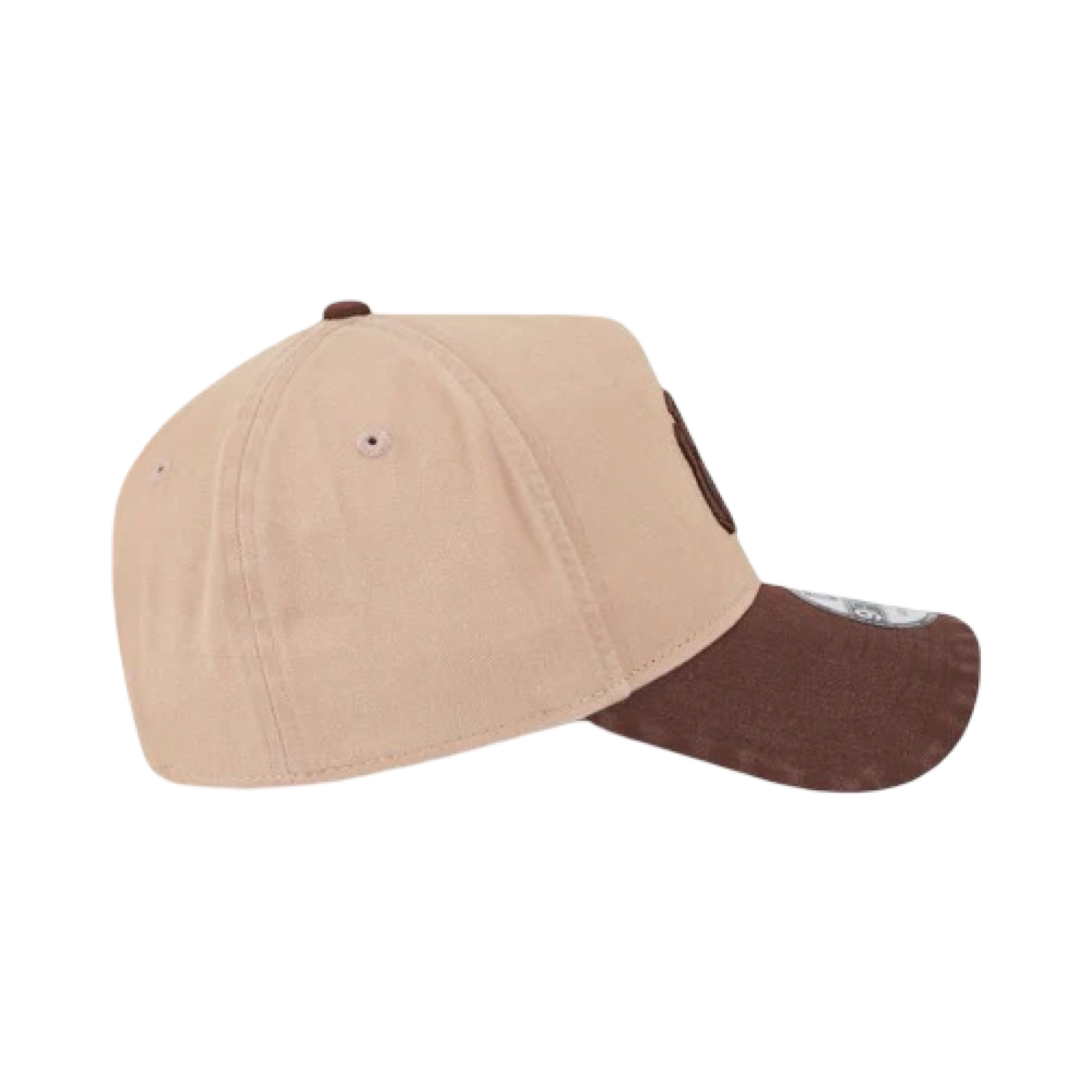 New Era 9Forty A-Frame Washed Earthtones New York Yankees Black Brown Snapback Cap