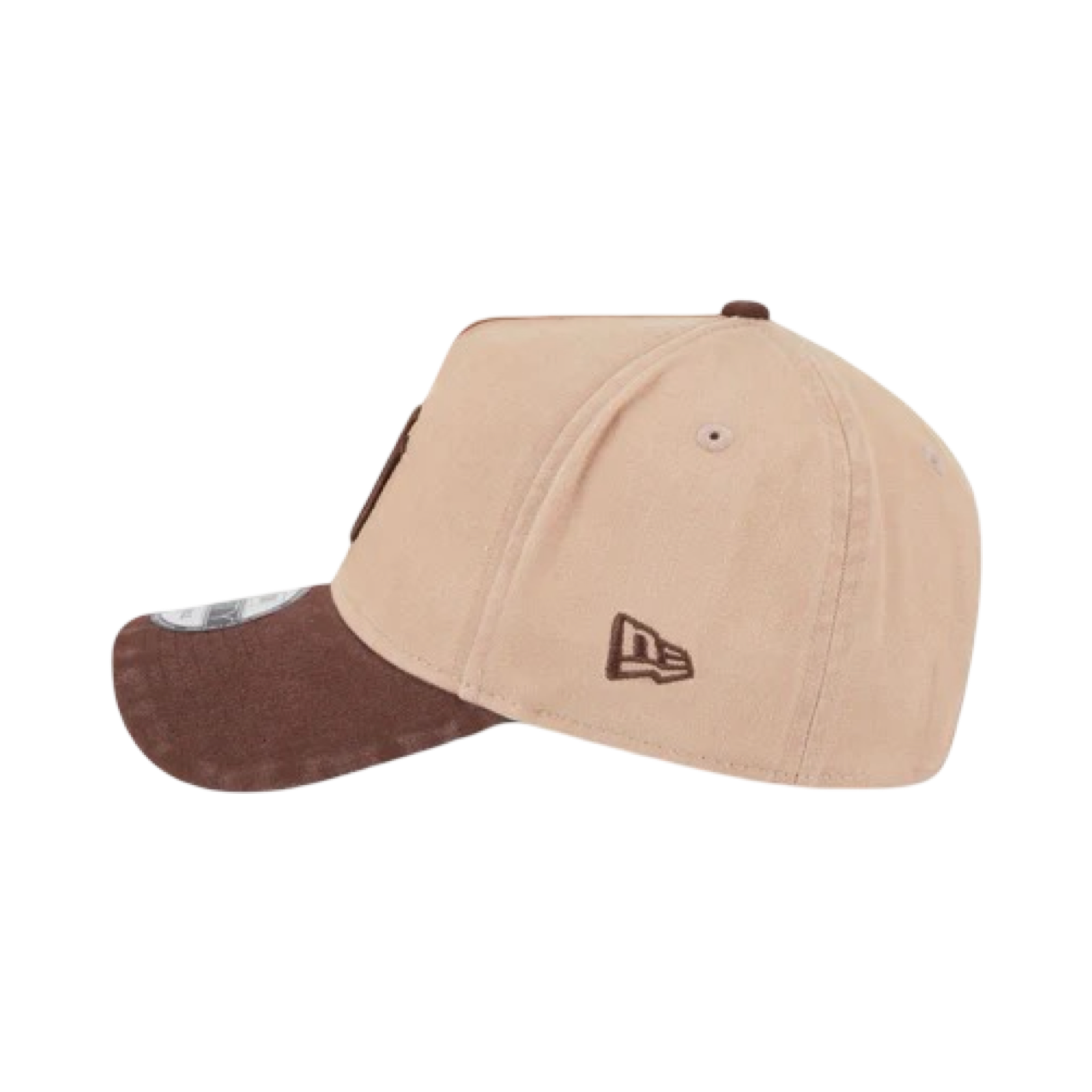 New Era 9Forty A-Frame Washed Earthtones New York Yankees Black Brown Snapback Cap