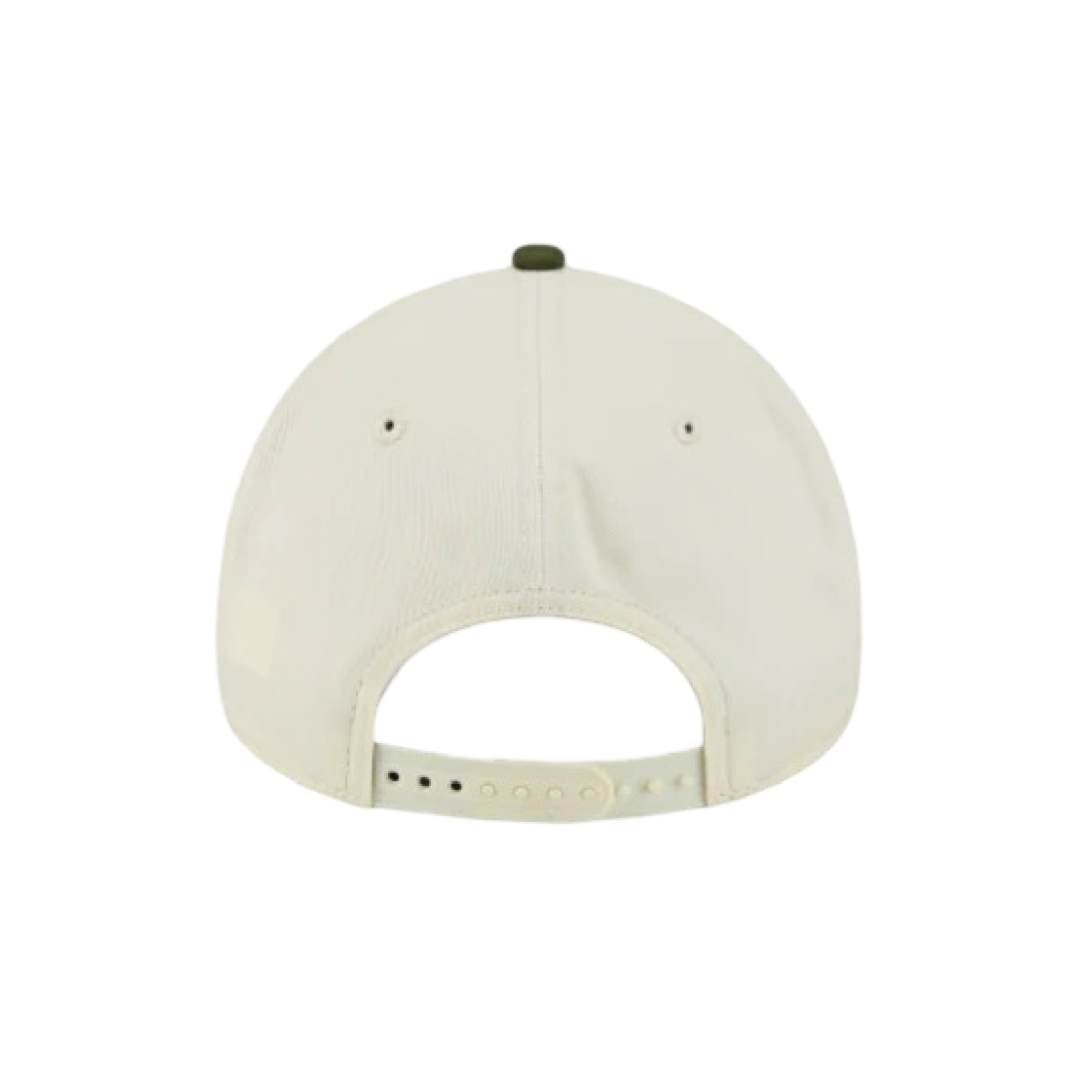 New Era 9Forty A-Frame Metallic Script Los Angeles Dodgers White Gold Green Snapback Cap