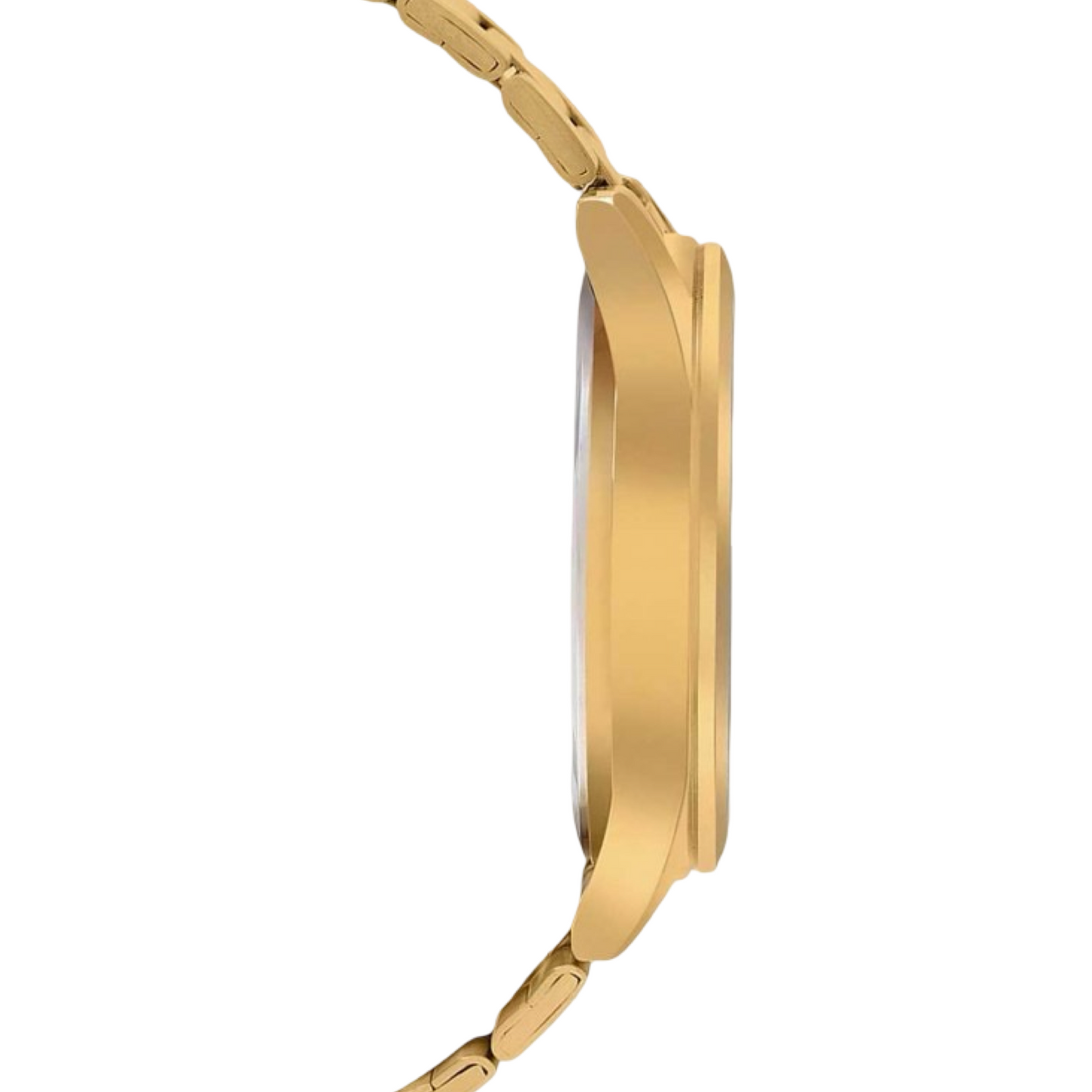 Men's Casio MTPVD03G-3A Goldtone Green Face Steel Band Watch