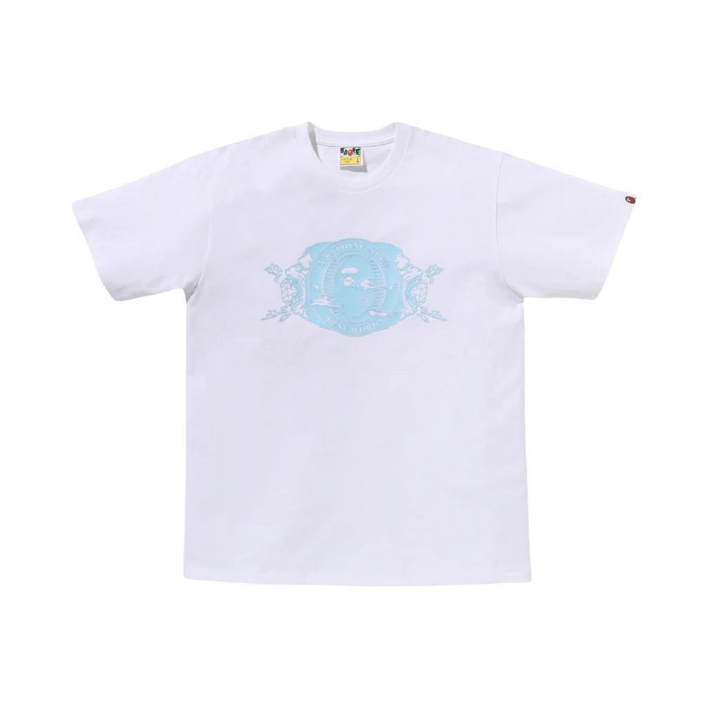 A Bathing Ape BAPE Busy Works Tee Ice Blue SS26