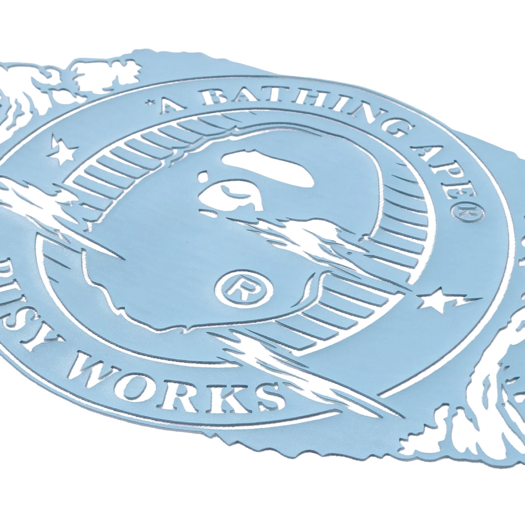 A Bathing Ape BAPE Busy Works Tee Ice Blue SS26