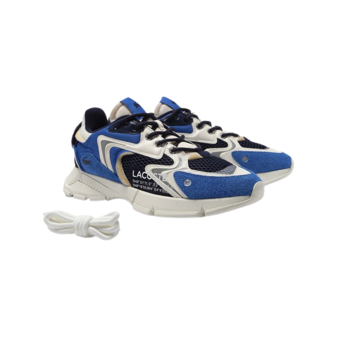 Lacoste Men's L003 NEO 223 White Sports Royal Blue Black