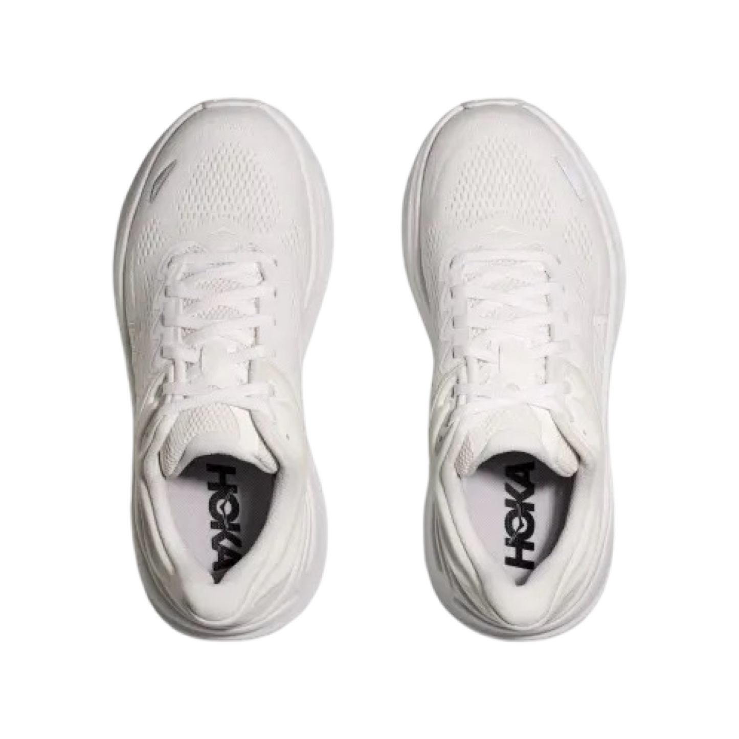 Women's Hoka Bondi 9 B Width White White