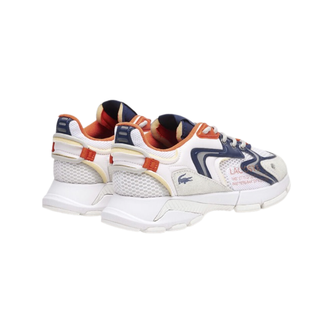 Lacoste Men's L003 NEO 223 White Orange Navy