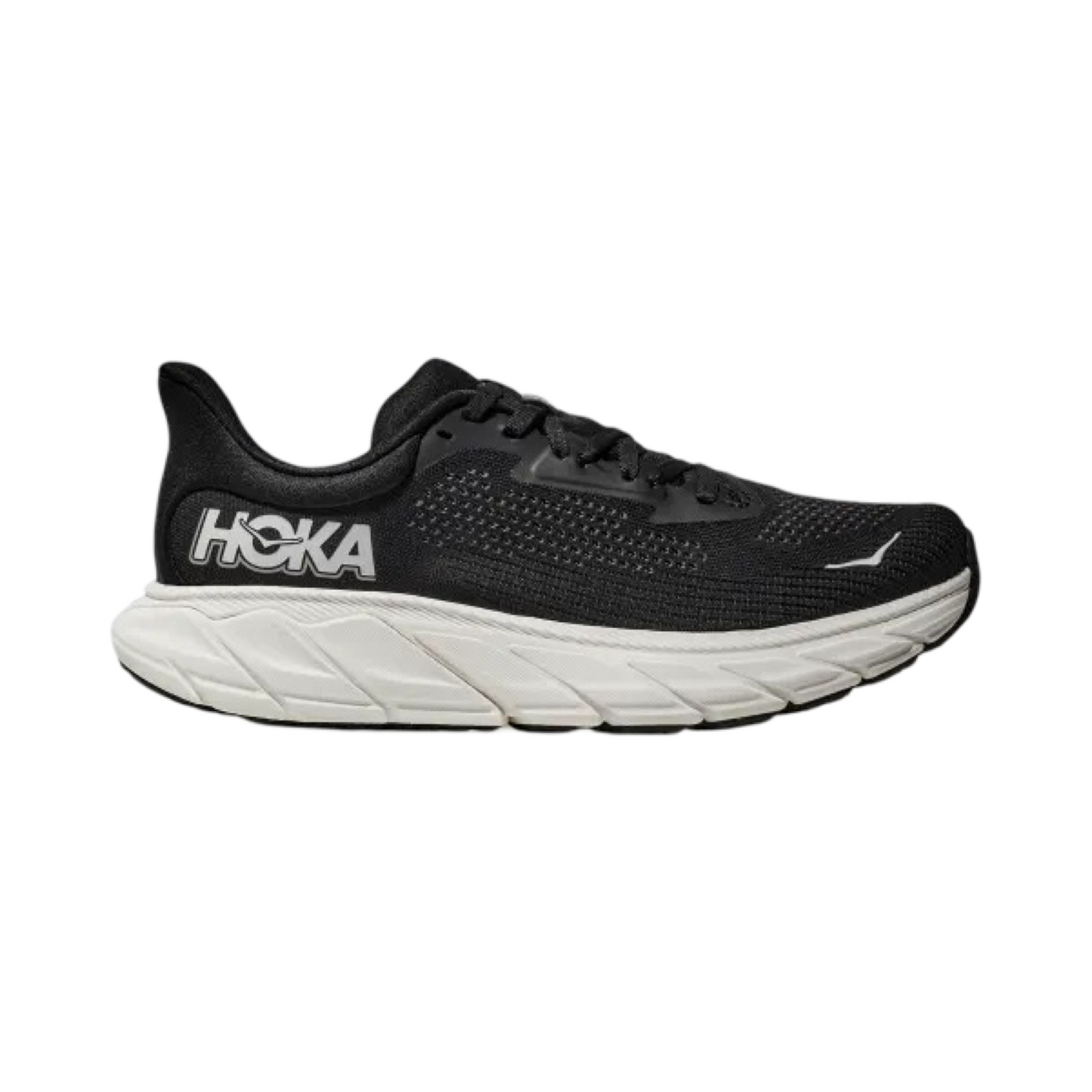 Women's Hoka Arahi 7 B Width Black White