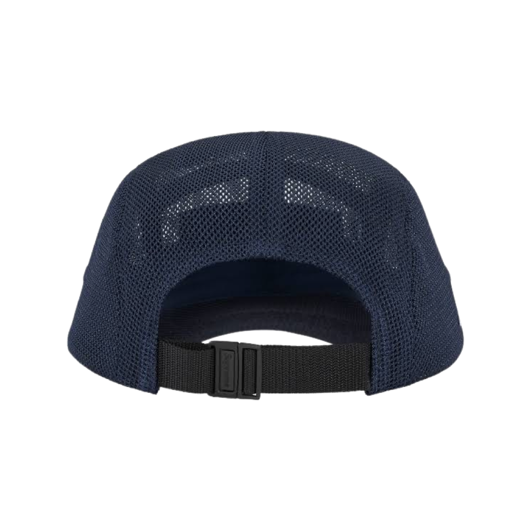 Supreme Camp Cap SS23 Cordura Mesh Navy Blue White