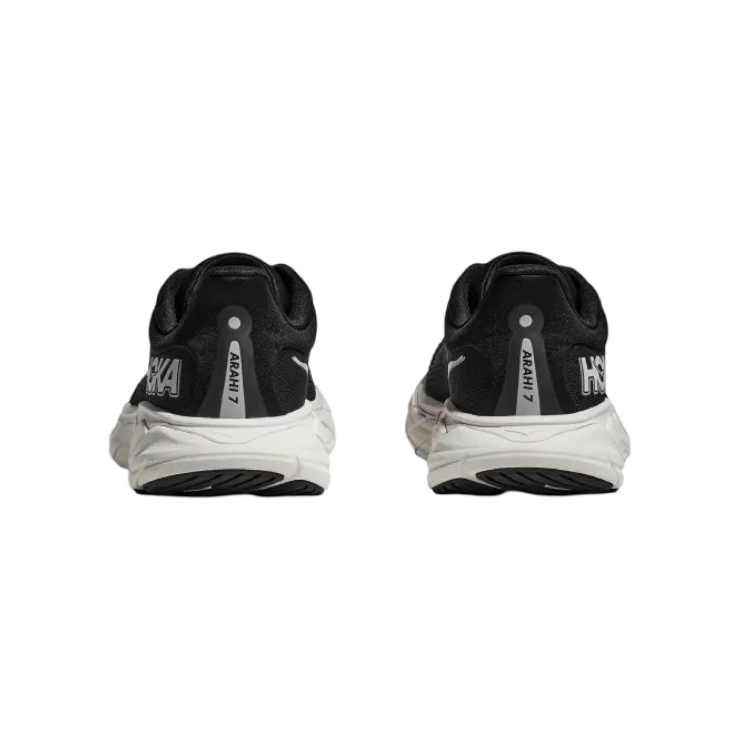 Women's Hoka Arahi 7 B Width Black White