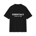 Fear Of God Essentials Tee Black SS25